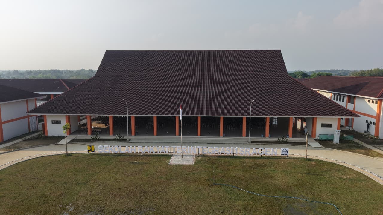 Pendopo utama Sekolah Rakyat Terintegrasi Sragen